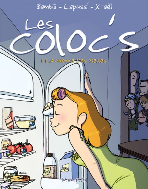 Couverture de l'album Les Coloc's Tome 1 La Guerre des Sexes
