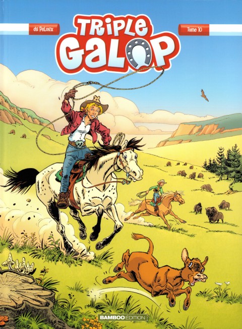 Couverture de l'album Triple galop Tome 10
