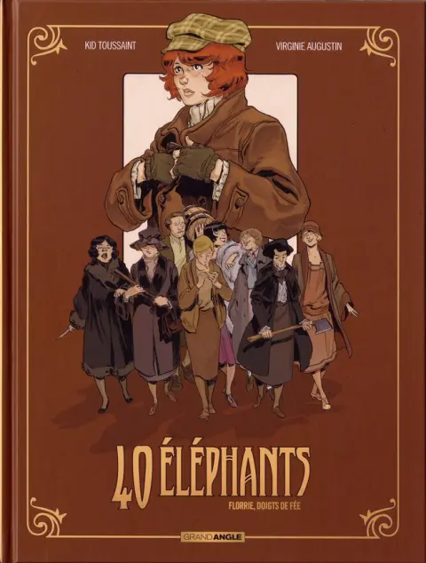 40 éléphants Tome 1 Florrie, doigts de fée