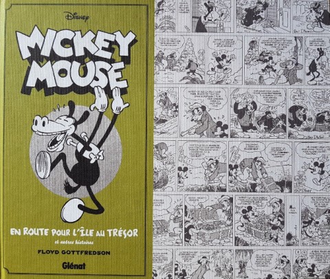 Couverture de l'album Mickey Mouse par Floyd Gottfredson Tome 2 1932/1933 - En route pour l'île au trésor et autres histoires
