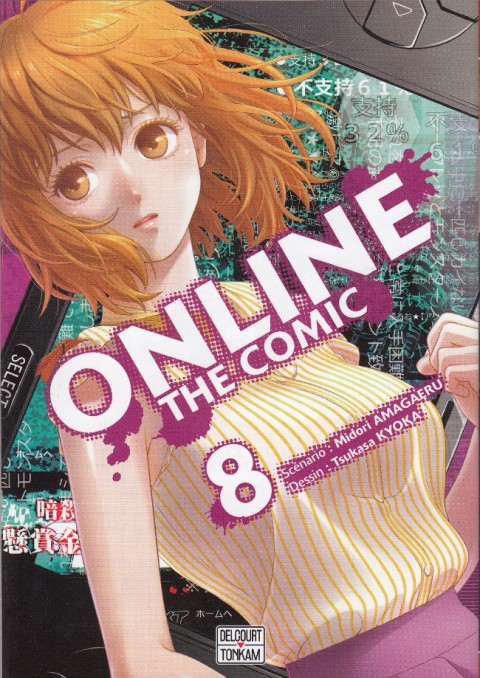 Couverture de l'album Online the comic 8