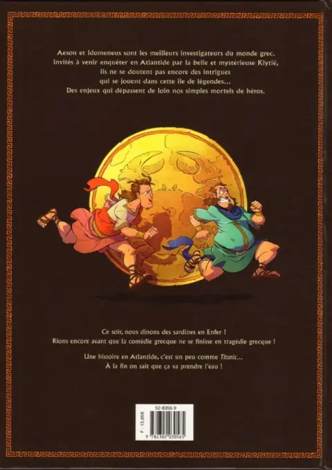Verso de l'album Questor Tome 3 Le Prince aux crabes d'or