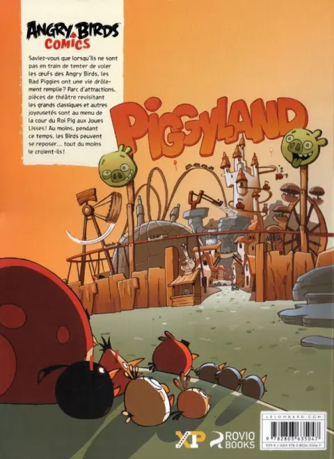 Verso de l'album Angry Birds Tome 4 Piggyland