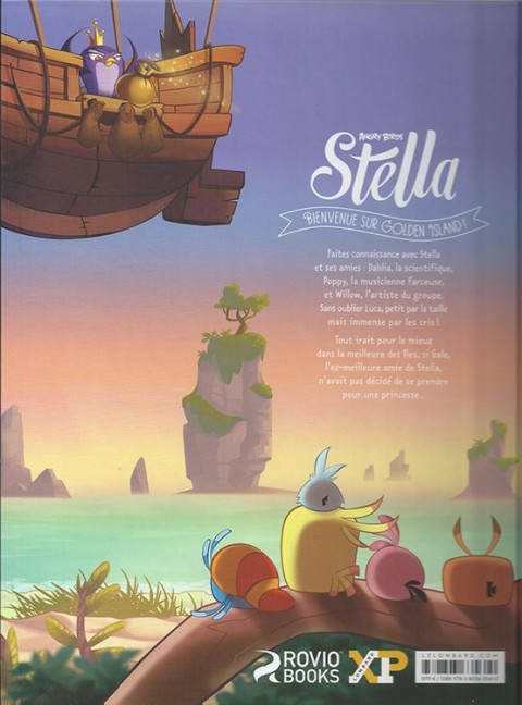 Verso de l'album Stella Tome 1 Une île presque parfaite