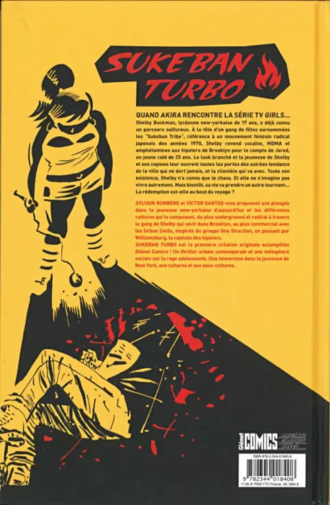 Verso de l'album Sukeban Turbo