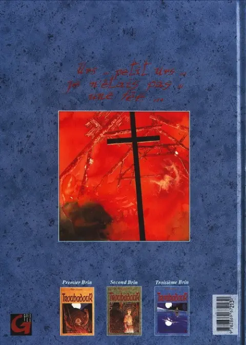 Verso de l'album Troubadour Tome 3 Troisième brin
