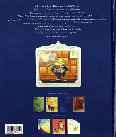 Verso de l'album Le Vent dans les Sables Tome 3 La Tentation du Désert