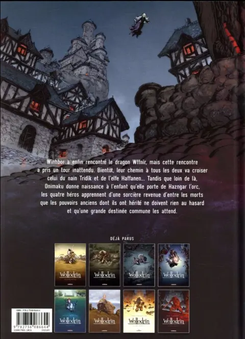 Verso de l'album Wollodrïn Tome 8 Les flammes de Wffnïr 2/2