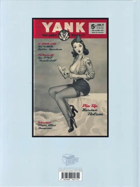 Verso de l'album Pin-Up Wings 1