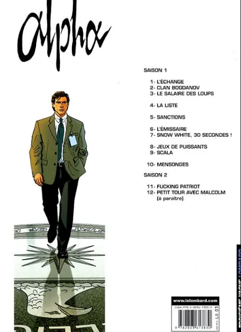 Verso de l'album Alpha Tome 4 La liste