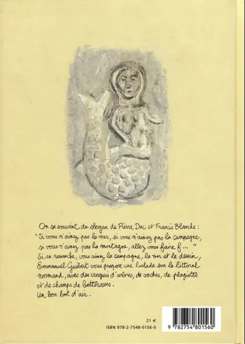 Verso de l'album La Campagne à la mer