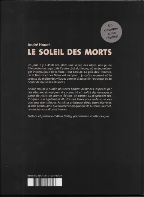 Verso de l'album Chroniques de la nuit des temps Tome 4 Le soleil des morts