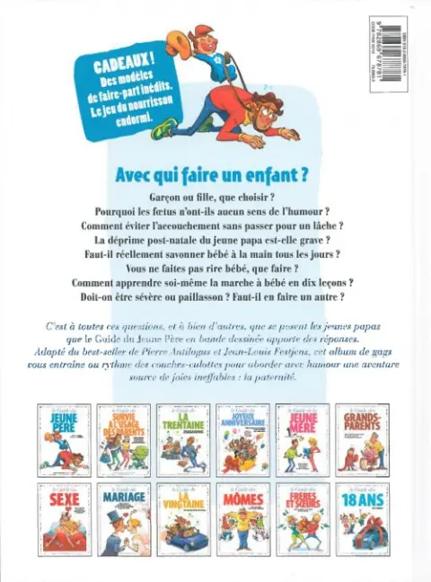 Verso de l'album Le Guide Tome 1 Le guide du jeune père