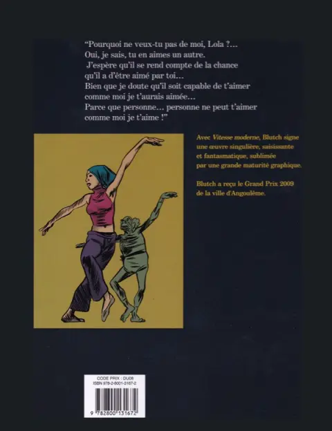 Verso de l'album Vitesse moderne
