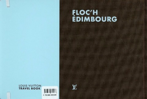 Verso de l'album Louis Vuitton Travel Book Edimbourg
