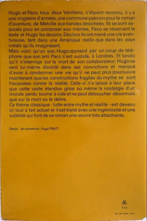 Verso de l'album Une vie d'aventures