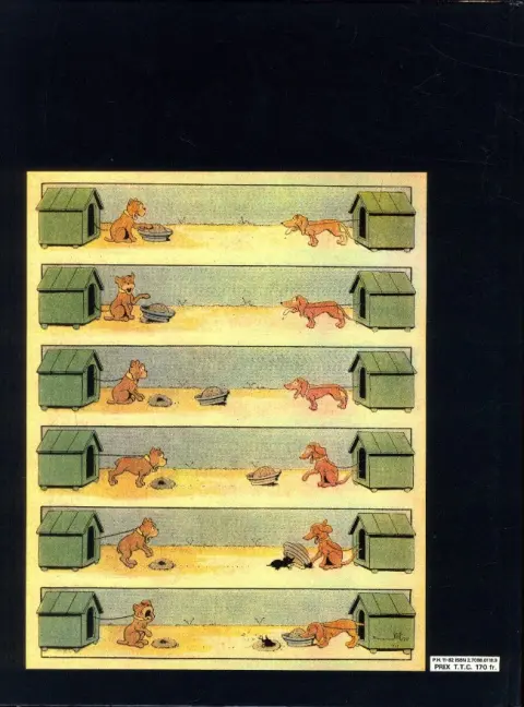 Verso de l'album Benjamin Rabier