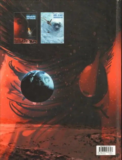 Verso de l'album Blue space Tome 1 Tycho Incident