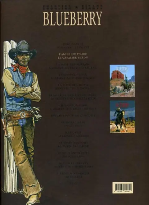 Verso de l'album Blueberry Intégrale Le Soir Volume 2