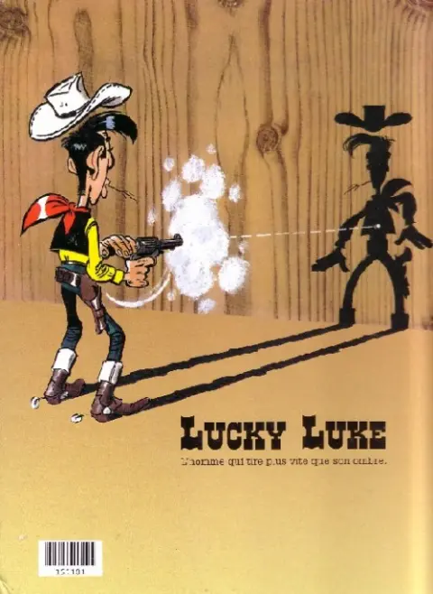 Verso de l'album Lucky Luke Tome 34 Dalton city