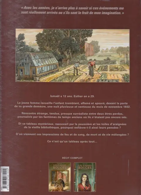 Verso de l'album Les Pierres rouges 2 Retrouver Esther