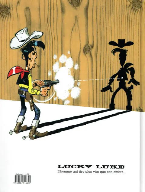 Verso de l'album Lucky Luke Tome 44 La guérison des Dalton