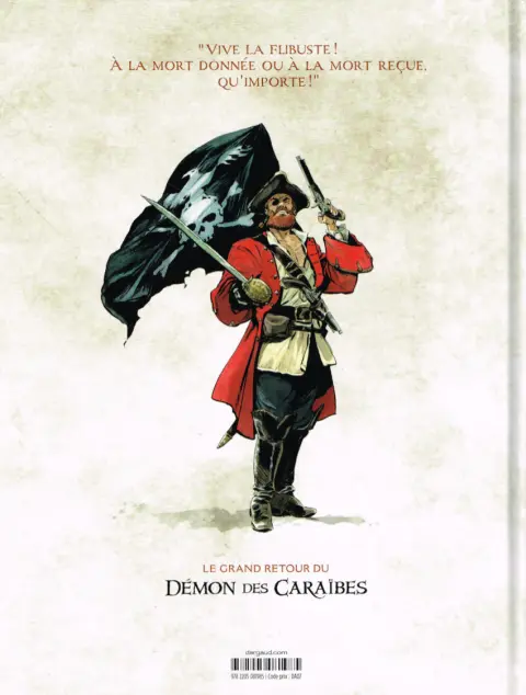 Verso de l'album Les nouvelles aventures de Barbe-Rouge Tome 1 Pendu haut et court !