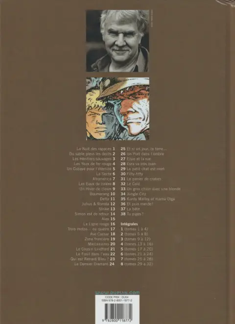 Verso de l'album Jeremiah Tome 7 Afromérica