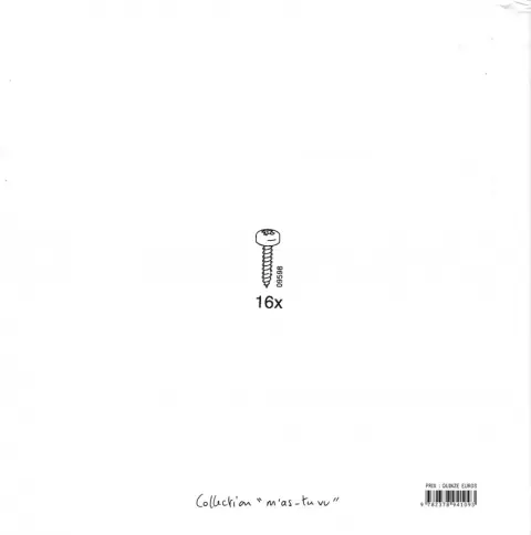 Verso de l'album Le sens de la vis Tome 1 La vacuité