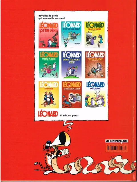 Verso de l'album Léonard Tome 32 Magic Génie