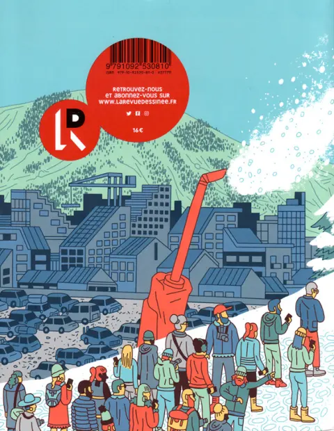 Verso de l'album La Revue dessinée #26