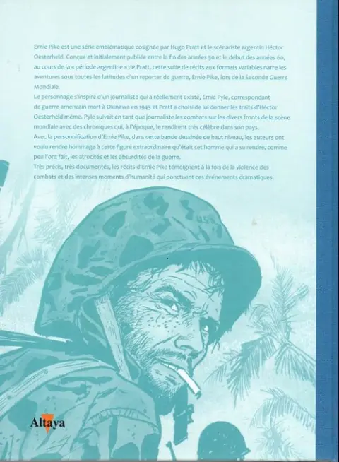 Verso de l'album Tout Pratt Tome 36 Ernie Pike 3
