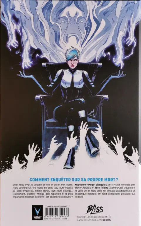 Verso de l'album Doctor Mirage Tome 2