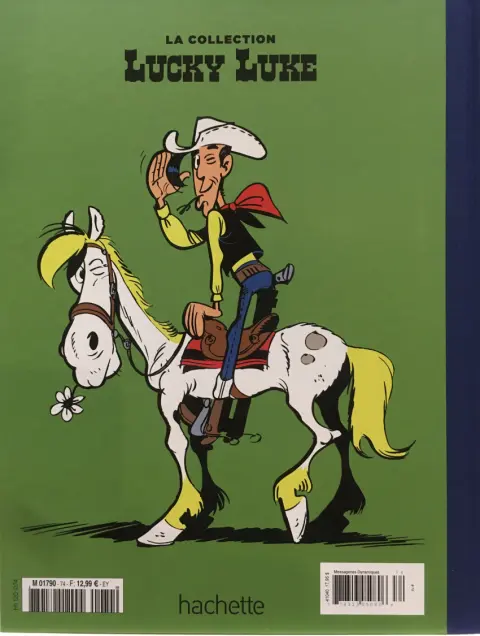 Verso de l'album Lucky Luke La collection Tome 74 Rantanplan otage