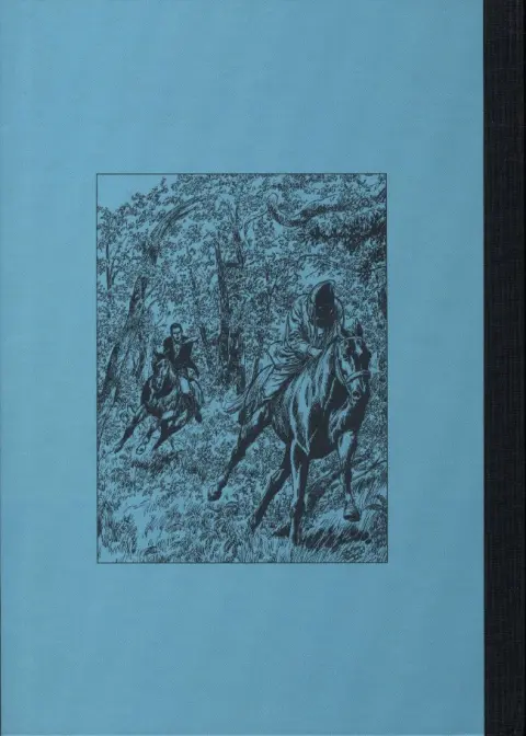 Verso de l'album Bob Morane Objectif Equus