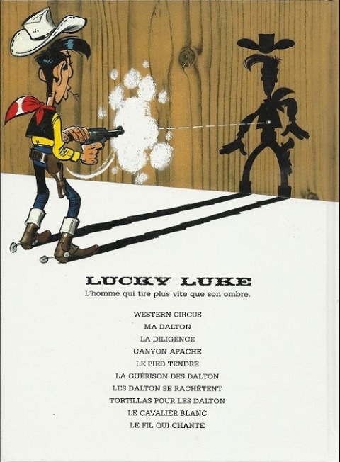 Verso de l'album Lucky Luke Tome 44 La Guérison des Dalton