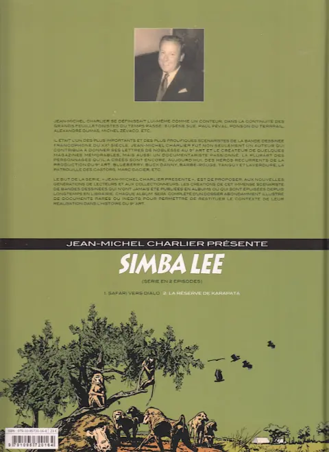 Verso de l'album Simba Lee 1 Safari vers Dialo