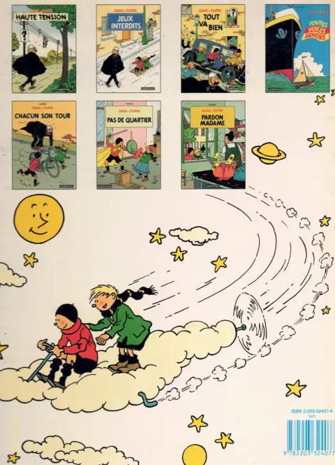 Verso de l'album Quick et Flupke - Gamins de Bruxelles Tome 7 Pardon madame
