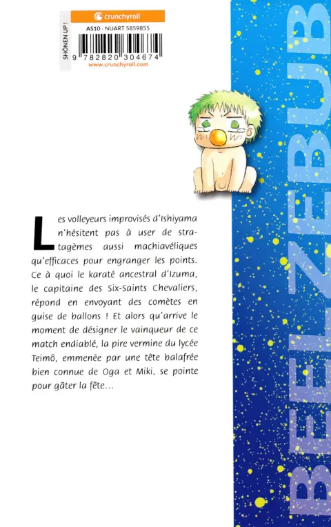 Verso de l'album Beelzebub 9 L'Avènement du diable
