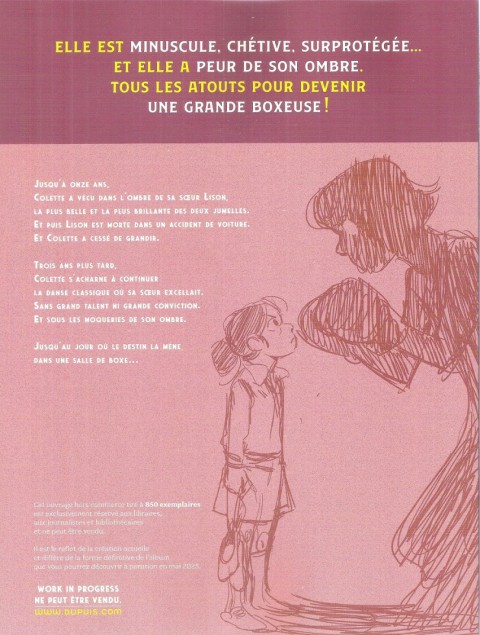 Verso de l'album Mi-Mouche Premier Round Tu veux te battre ?