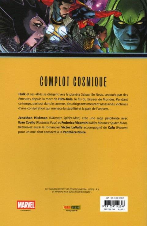 Verso de l'album Imperial 1/2