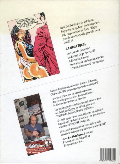 Verso de l'album Costa Tome 6 La Sidaïque - The Fafa Da Bahia Story