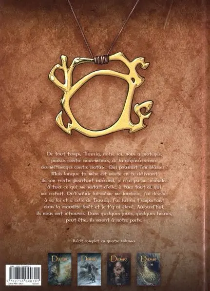Verso de l'album Dwarf Tome 4 Éra Drakka