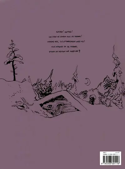 Verso de l'album La Femme floue Tome 2 Bas les masques