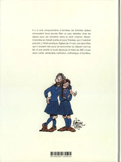 Verso de l'album Filles des oiseaux 1 N'oubliez jamais que le seigneur vous regarde !