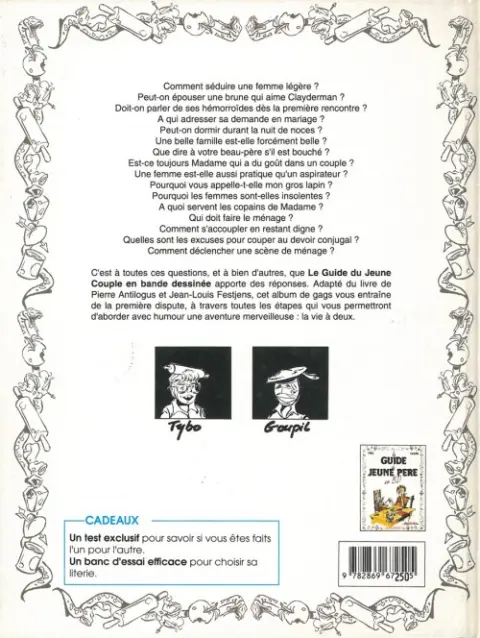 Verso de l'album Le Guide Tome 2 Le guide du jeune couple