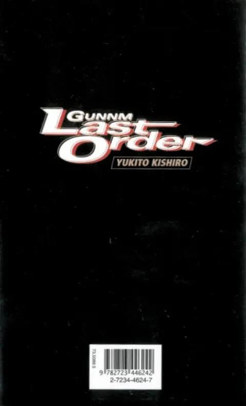Verso de l'album Gunnm - Last Order Vol. 3