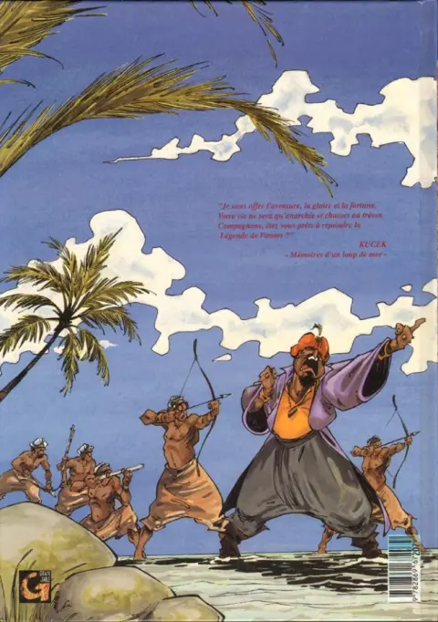 Verso de l'album Kucek Tome 1 Princesse Salima