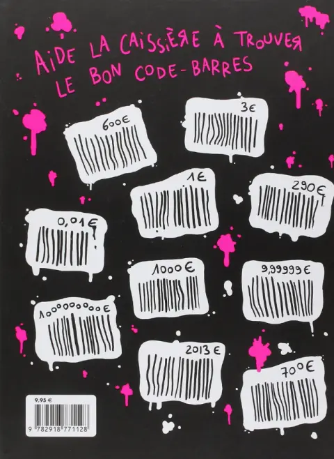 Verso de l'album The Lapins crétins Tome 4 Gribouillages