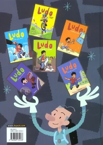 Verso de l'album Ludo Tome 6 La coupe Castar